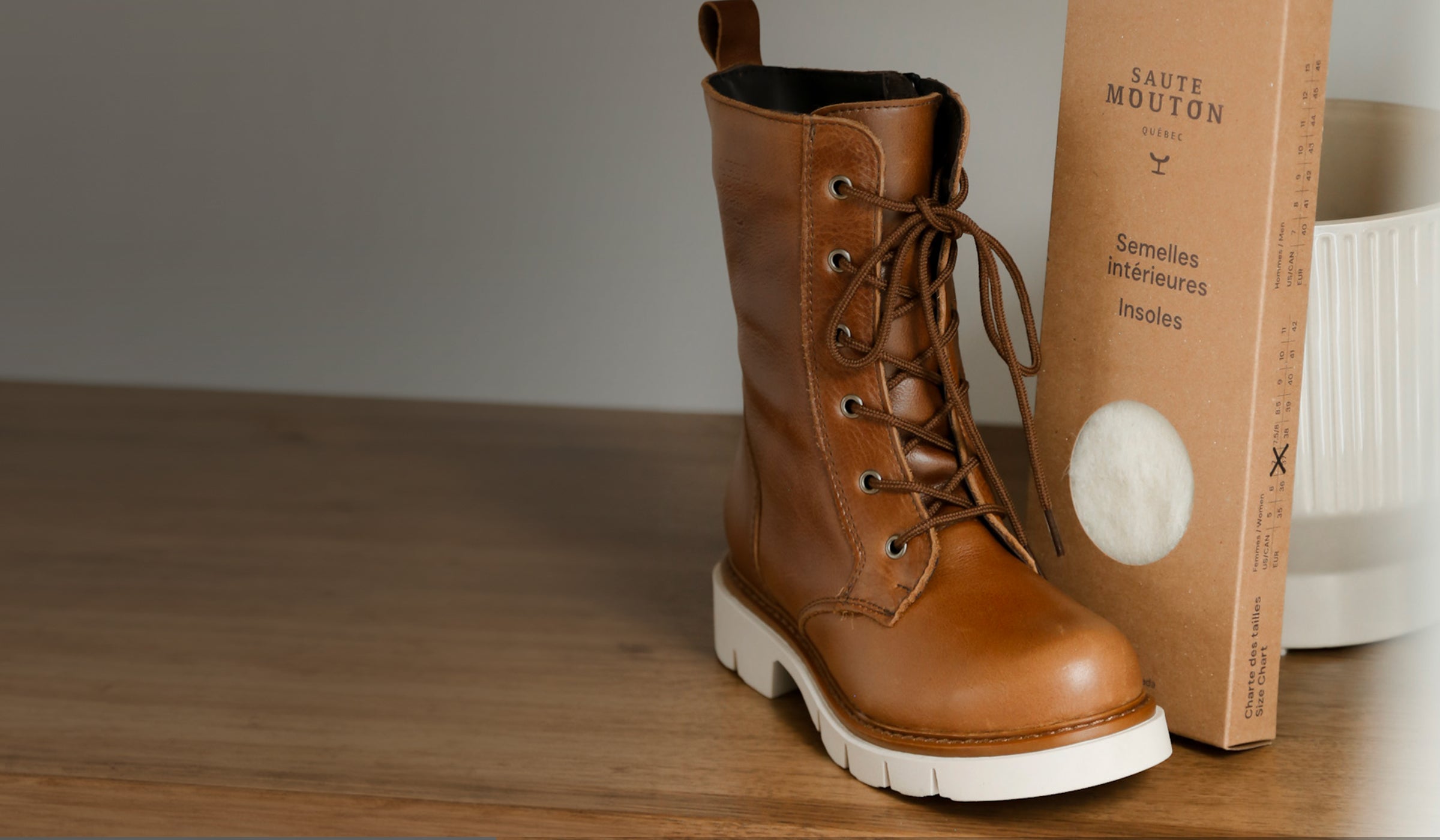 andmary Gigi mouton boots おそく beige 37